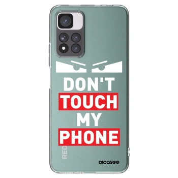 Picasee silikonski prozorni ovitek za Xiaomi Redmi Note 11 Pro+ 5G - Shadow Eye - Transparent