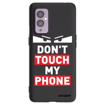 Picasee silikonski črni ovitek za OnePlus 9 - Shadow Eye - Transparent