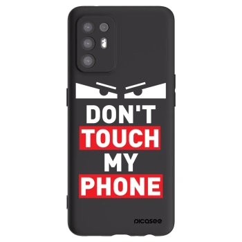 Picasee silikonski črni ovitek za OPPO A94 5G - Shadow Eye - Transparent