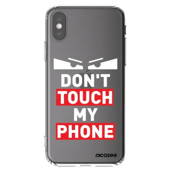 Picasee silikonski prozorni ovitek za Apple iPhone X/XS - Shadow Eye - Transparent