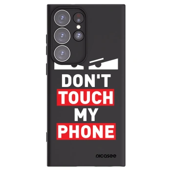 Picasee silikonski črni ovitek za Samsung Galaxy S23 Ultra 5G - Shadow Eye - Transparent