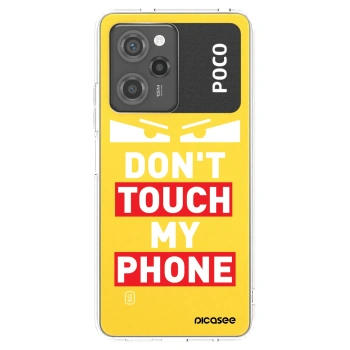 Picasee silikonski prozorni ovitek za Xiaomi Poco X5 Pro - Shadow Eye - Transparent