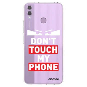 Picasee silikonski prozorni ovitek za Honor 8X - Shadow Eye - Transparent