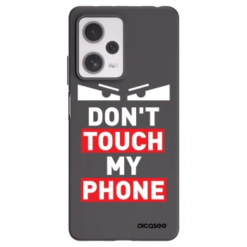 Picasee silikonski črni ovitek za Xiaomi Redmi Note 12 Pro+ 5G - Shadow Eye - Transparent