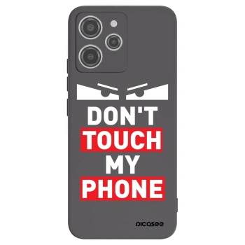 Picasee silikonski črni ovitek za Xiaomi Redmi 12 4G - Shadow Eye - Transparent