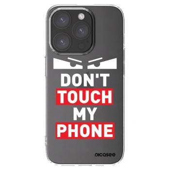 Picasee silikonski prozorni ovitek za Apple iPhone 15 Pro - Shadow Eye - Transparent