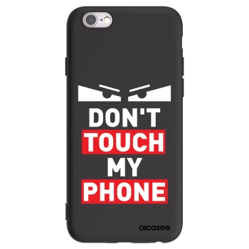 Picasee silikonski črni ovitek za Apple iPhone 6/6S - Shadow Eye - Transparent