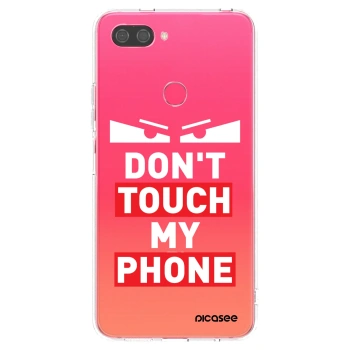 Picasee silikonski prozorni ovitek za Xiaomi Mi 8 Lite - Shadow Eye - Transparent