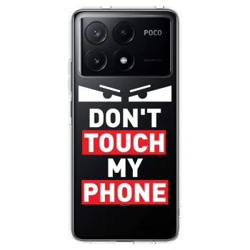 Picasee silikonski prozorni ovitek za Xiaomi Poco X6 Pro - Shadow Eye - Transparent