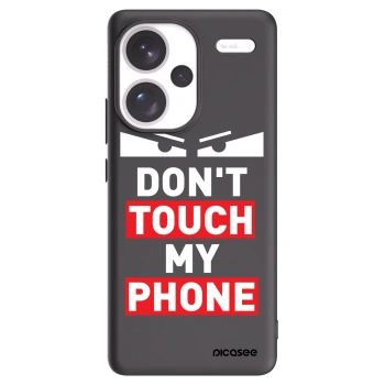 Picasee silikonski črni ovitek za Xiaomi Redmi Note 13 Pro+ 5G - Shadow Eye - Transparent