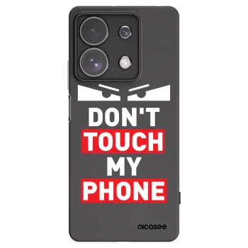 Picasee silikonski črni ovitek za Xiaomi Redmi Note 13 Pro 4G - Shadow Eye - Transparent