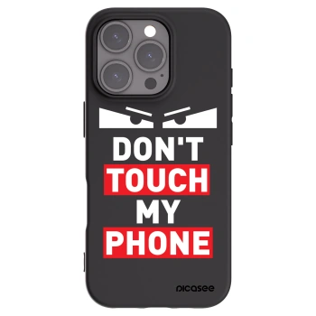 Picasee silikonski črni ovitek za Apple iPhone 16 Pro - Shadow Eye - Transparent