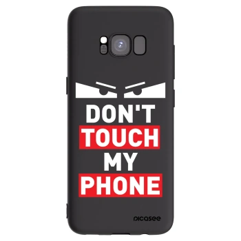 Picasee silikonski črni ovitek za Samsung Galaxy S8 G950F - Shadow Eye - Transparent