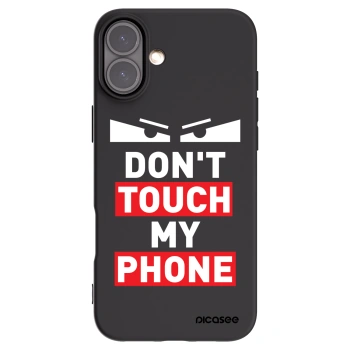 Picasee silikonski črni ovitek za Apple iPhone 16 Plus - Shadow Eye - Transparent