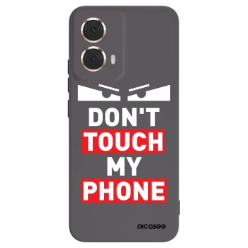 Picasee silikonski črni ovitek za Motorola Moto G85 - Shadow Eye - Transparent
