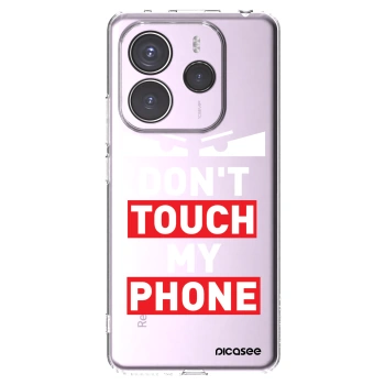 Picasee silikonski prozorni ovitek za Xiaomi Redmi Note 14 5G - Shadow Eye - Transparent