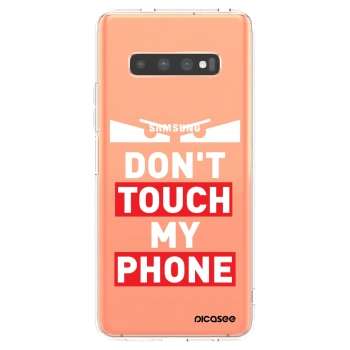 Picasee silikonski prozorni ovitek za Samsung Galaxy S10 Plus G975 - Shadow Eye - Transparent