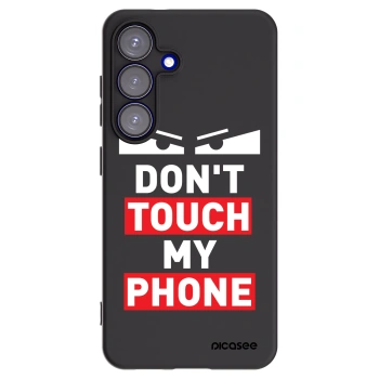 Picasee silikonski črni ovitek za Samsung Galaxy S25 5G - Shadow Eye - Transparent