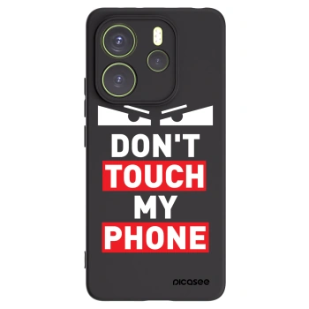 Picasee silikonski črni ovitek za Xiaomi Redmi Note 14 4G - Shadow Eye - Transparent