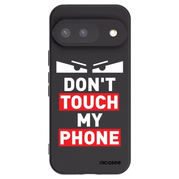 Picasee silikonski črni ovitek za Google Pixel 9 - Shadow Eye - Transparent