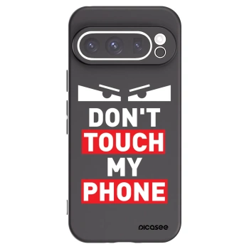 Picasee silikonski črni ovitek za Google Pixel 9 Pro - Shadow Eye - Transparent