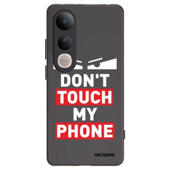 Picasee silikonski črni ovitek za Vivo V50 Lite 5G - Shadow Eye - Transparent