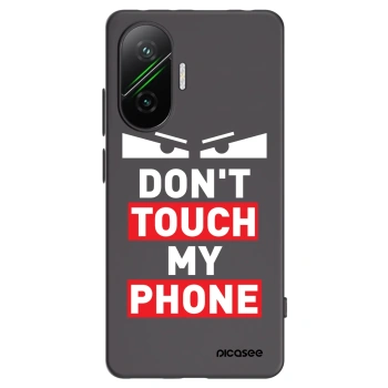 Picasee silikonski črni ovitek za Xiaomi Poco F7 5G - Shadow Eye - Transparent