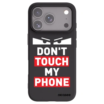 Picasee silikonski črni ovitek za Apple iPhone 17 Pro - Shadow Eye - Transparent