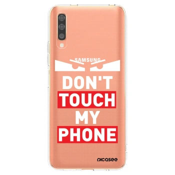 Picasee silikonski prozorni ovitek za Samsung Galaxy A70 A705F - Shadow Eye - Transparent