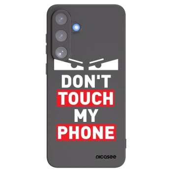 Picasee silikonski črni ovitek za Samsung Galaxy S25 FE 5G - Shadow Eye - Transparent