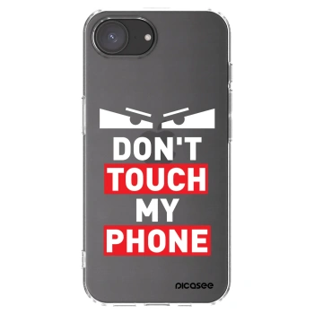 Picasee silikonski prozorni ovitek za Apple iPhone 17e - Shadow Eye - Transparent