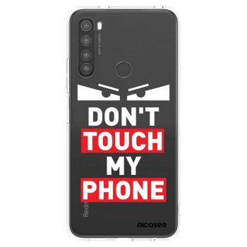 Picasee silikonski prozorni ovitek za Xiaomi Redmi Note 8 - Shadow Eye - Transparent