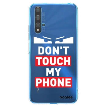 Picasee silikonski prozorni ovitek za Huawei Nova 5T - Shadow Eye - Transparent