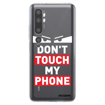 Picasee silikonski prozorni ovitek za Xiaomi Mi Note 10 (Pro) - Shadow Eye - Transparent