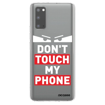 Picasee silikonski prozorni ovitek za Samsung Galaxy S20 G980F - Shadow Eye - Transparent