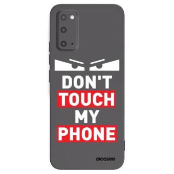 Picasee silikonski črni ovitek za Samsung Galaxy S20 G980F - Shadow Eye - Transparent