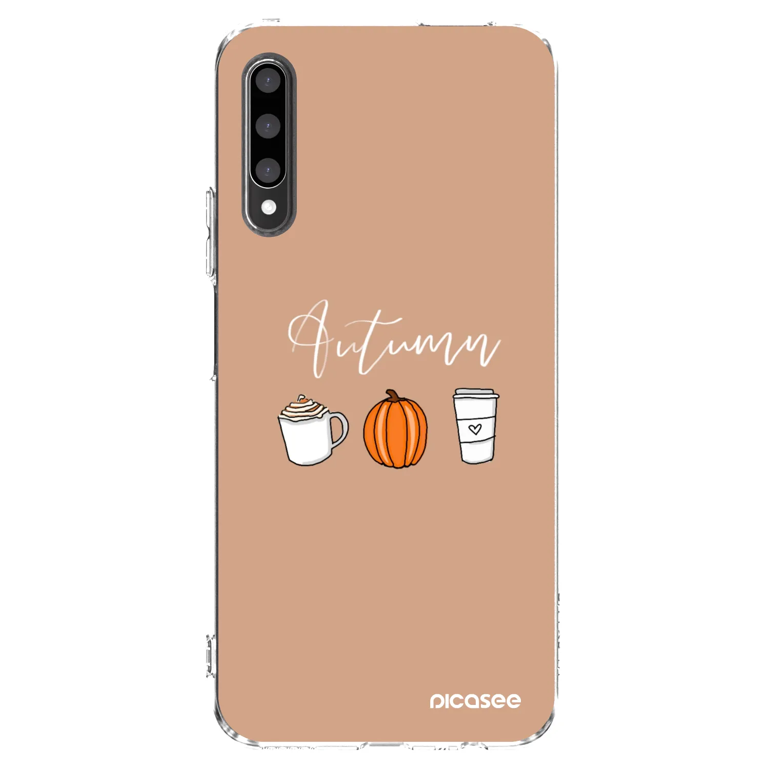Picasee silikonski prozorni ovitek za Honor 9X Pro - Autumn