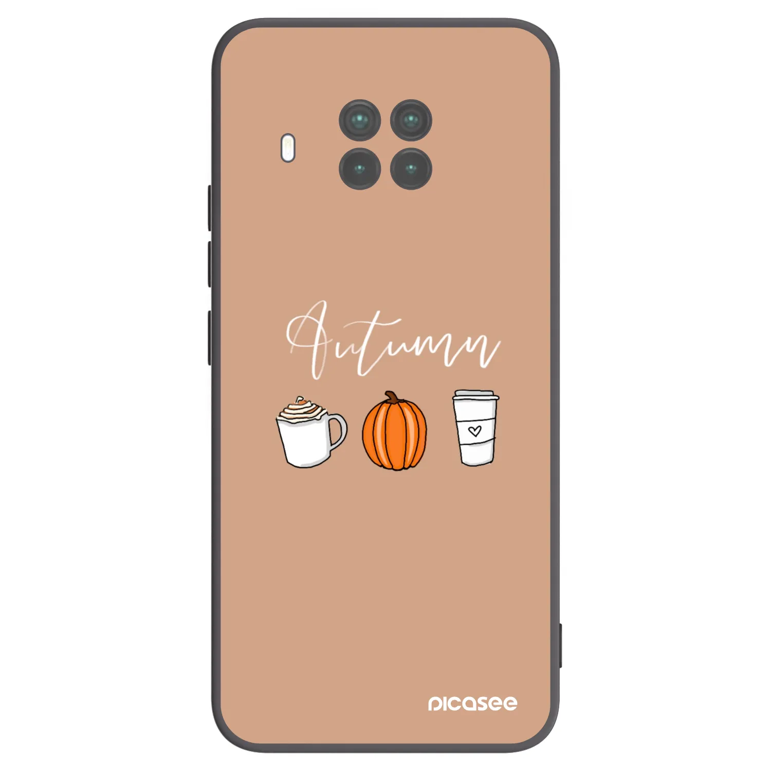 Picasee silikonski črni ovitek za Xiaomi Mi 10T Lite - Autumn