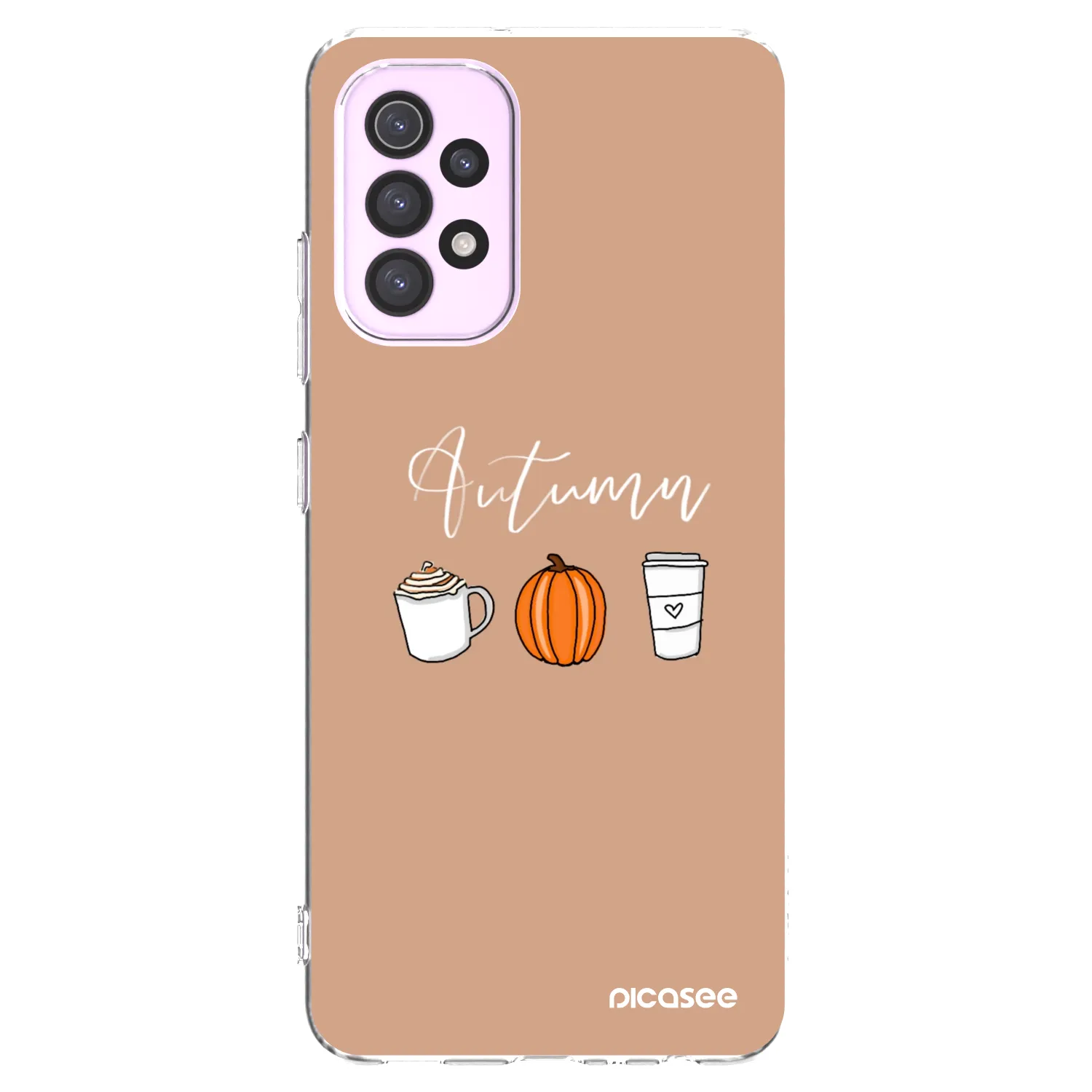 Picasee silikonski prozorni ovitek za Samsung Galaxy A32 5G A326B - Autumn
