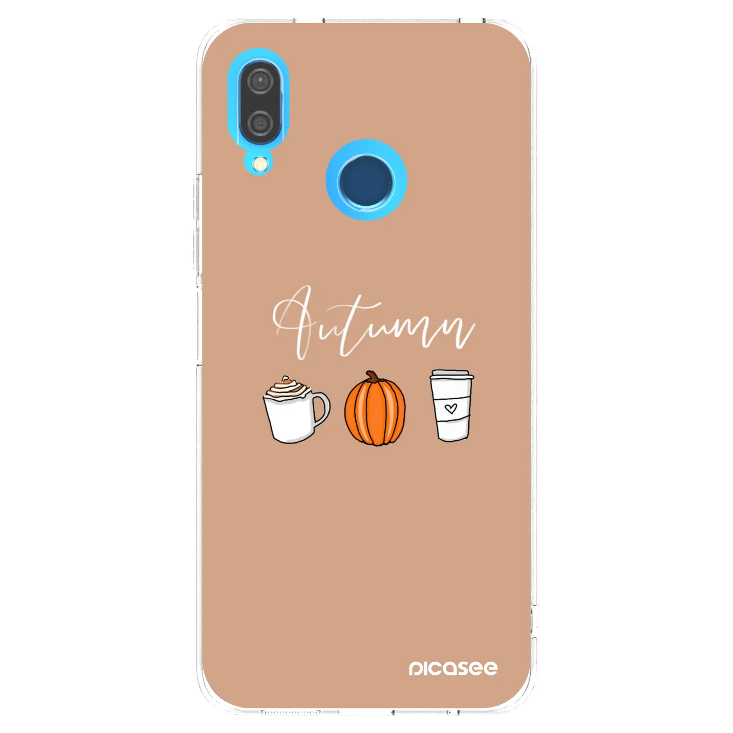 Picasee silikonski prozorni ovitek za Huawei P20 Lite - Autumn