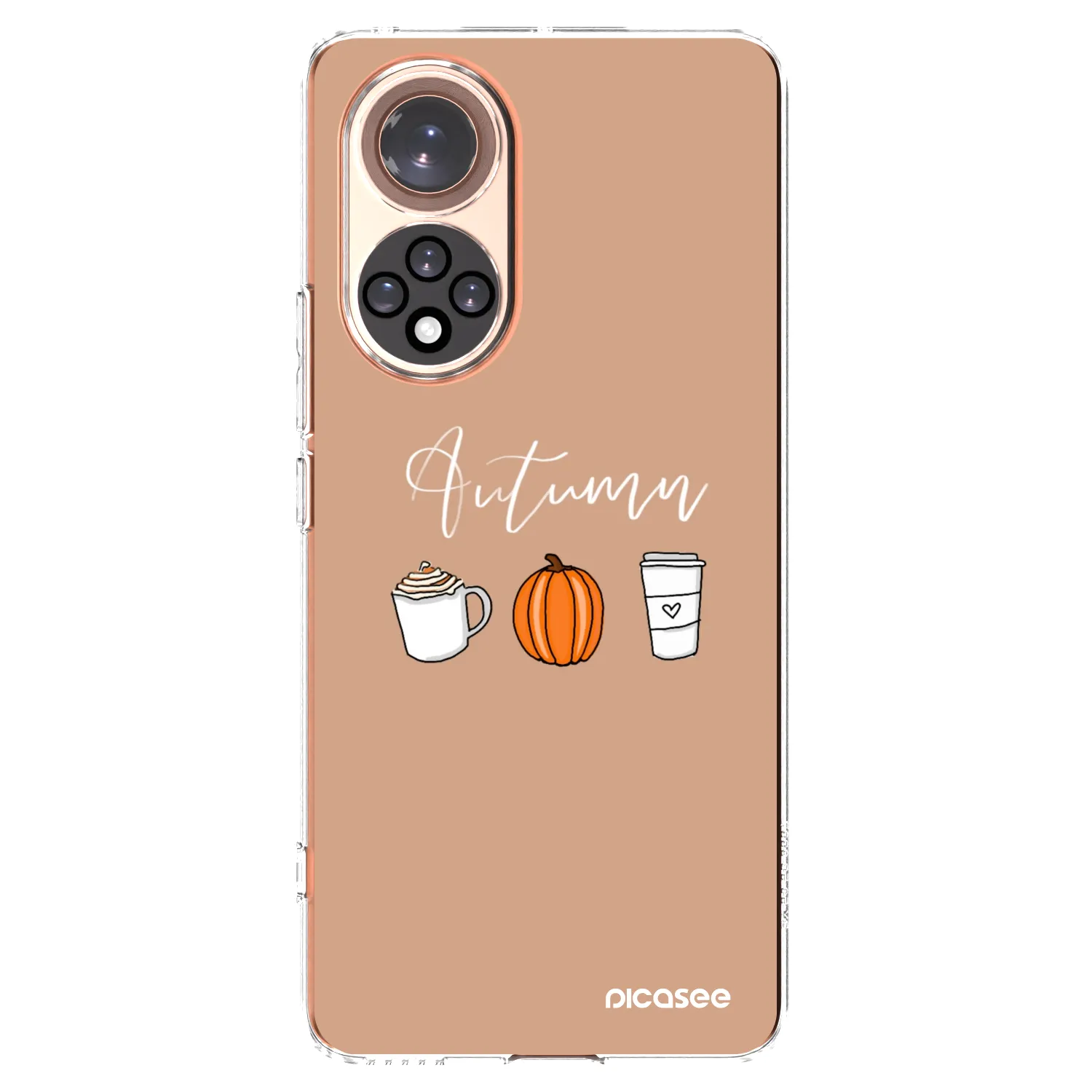 Picasee silikonski prozorni ovitek za Honor 50 5G - Autumn