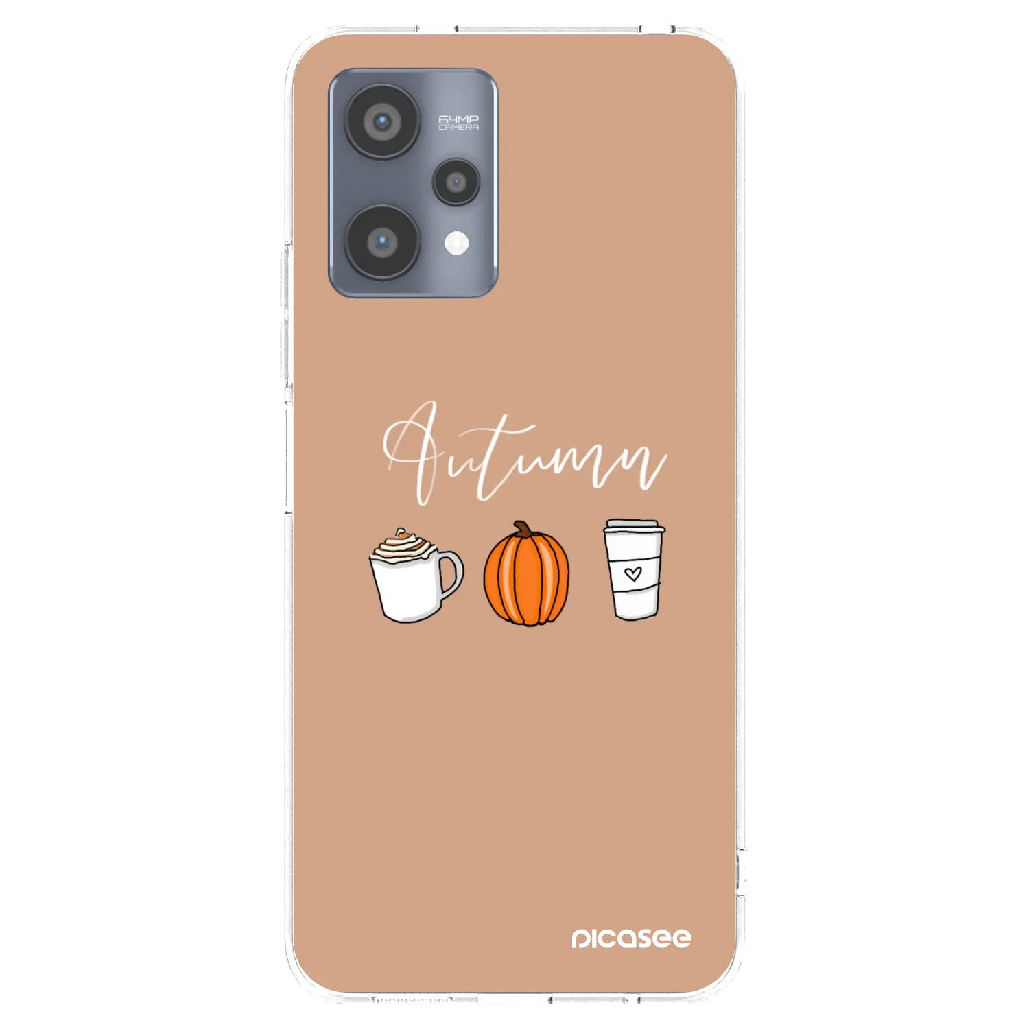 Picasee silikonski prozorni ovitek za Realme 9 Pro 5G - Autumn