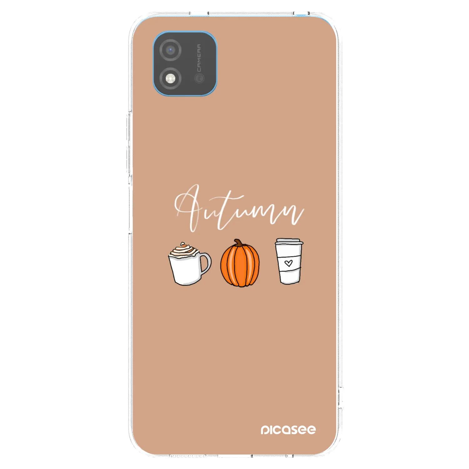 Picasee silikonski prozorni ovitek za Realme C11 (2021) - Autumn