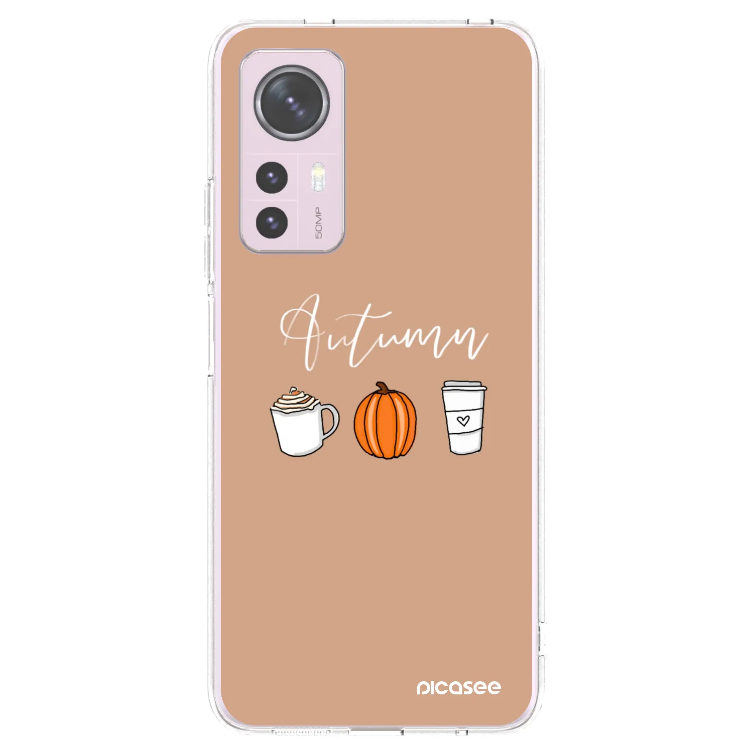 Picasee silikonski prozorni ovitek za Xiaomi 12 - Autumn