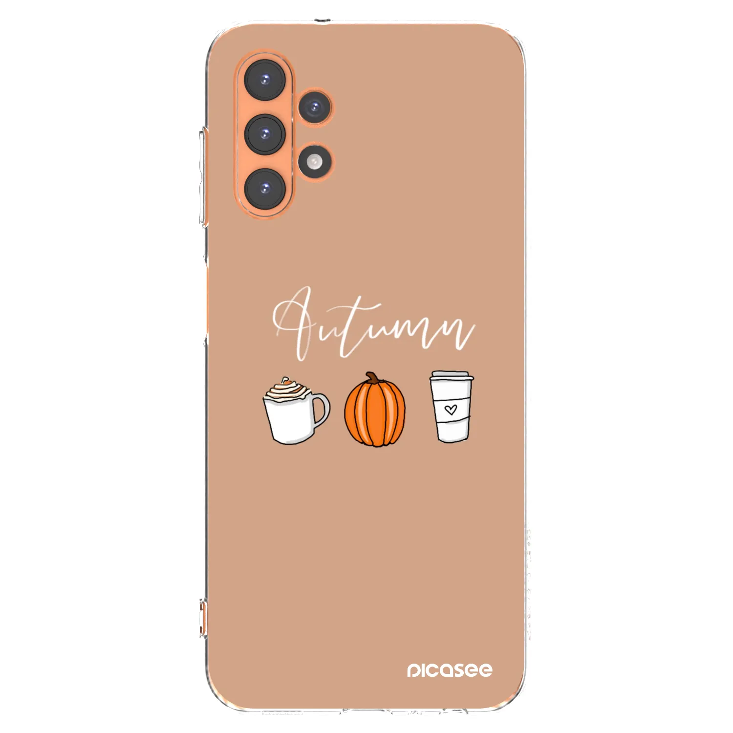 Picasee silikonski prozorni ovitek za Samsung Galaxy A13 4G A135 - Autumn