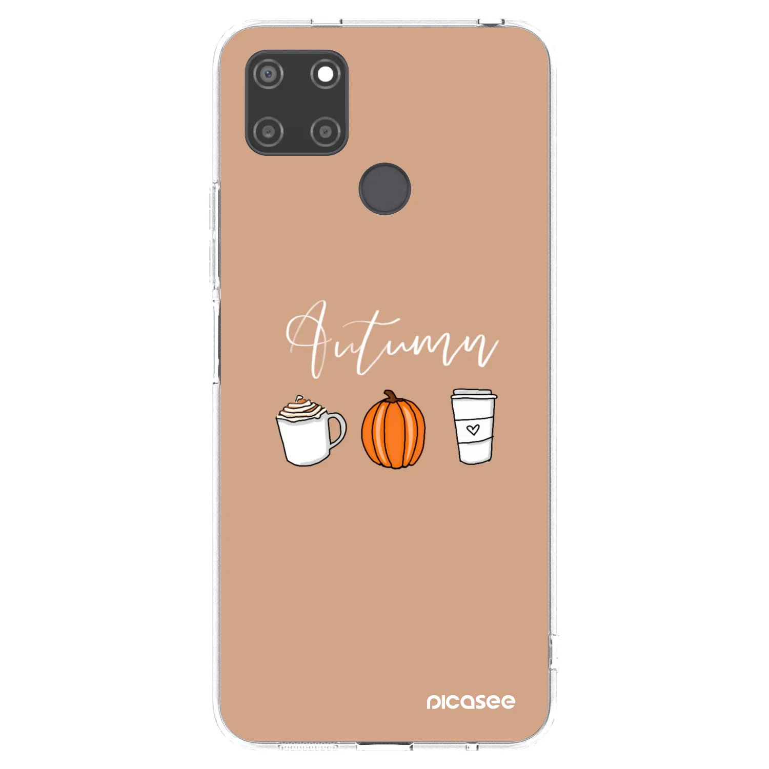 Picasee silikonski prozorni ovitek za Realme C21Y - Autumn