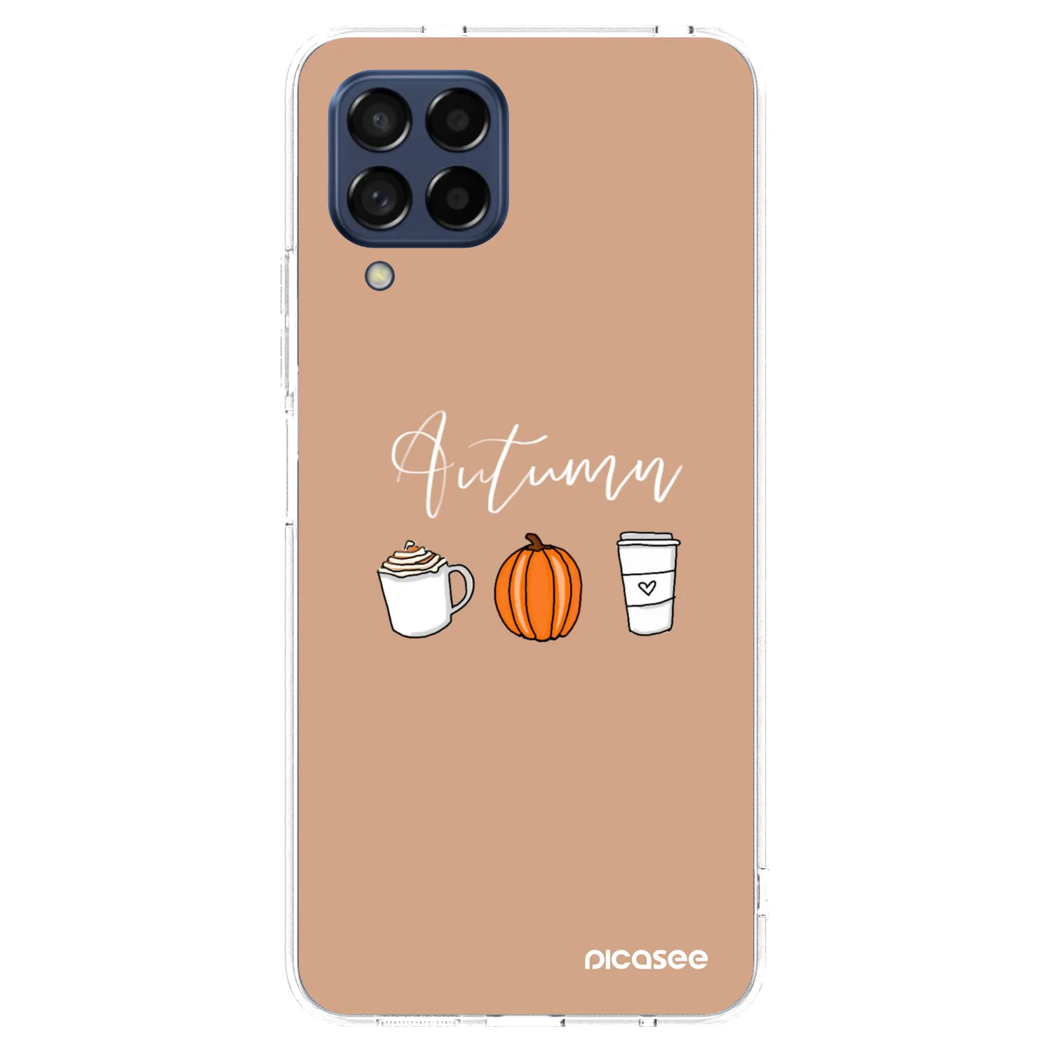 Picasee silikonski prozorni ovitek za Samsung Galaxy M53 5G - Autumn