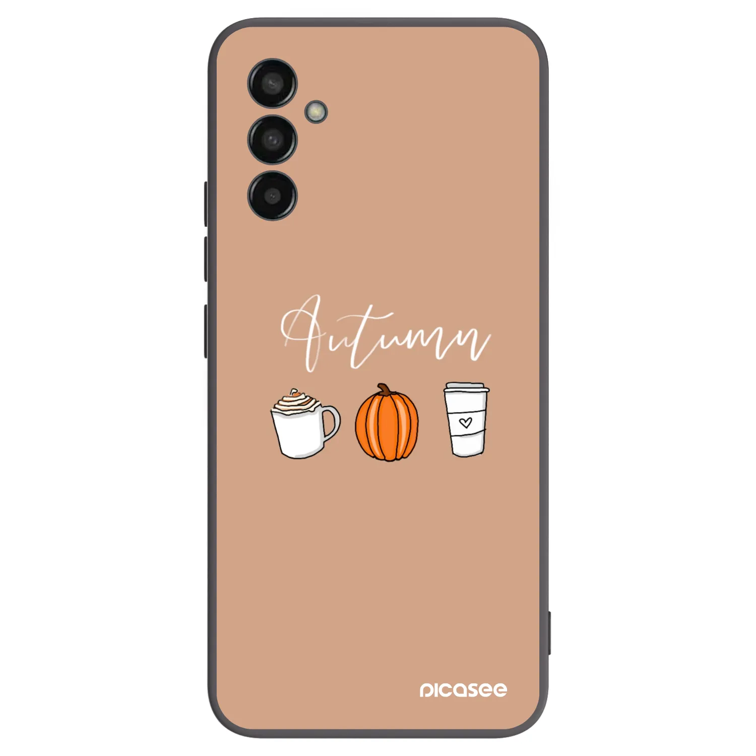 Picasee silikonski črni ovitek za Samsung Galaxy M13 M135F - Autumn