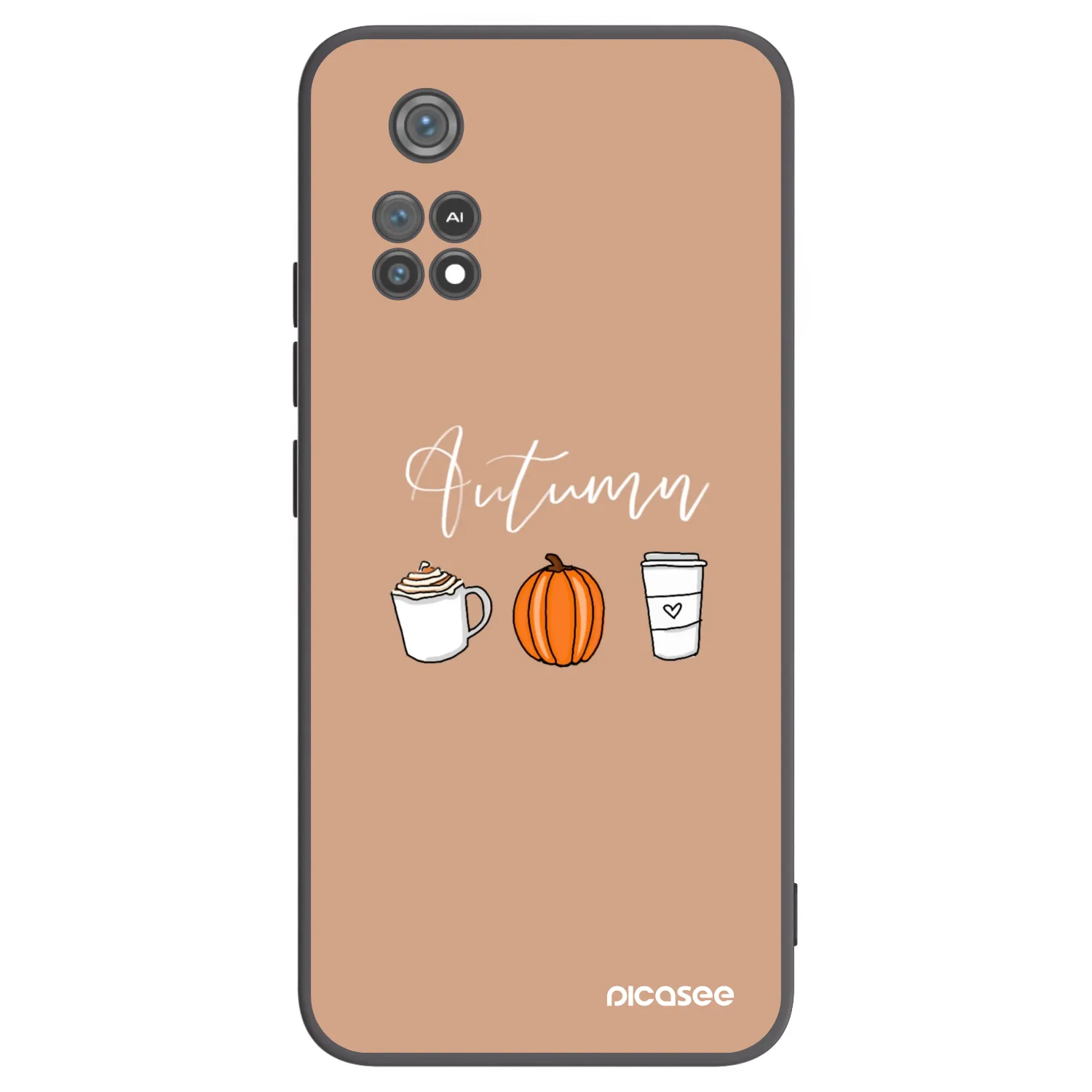 Picasee silikonski črni ovitek za Xiaomi Poco M4 Pro - Autumn