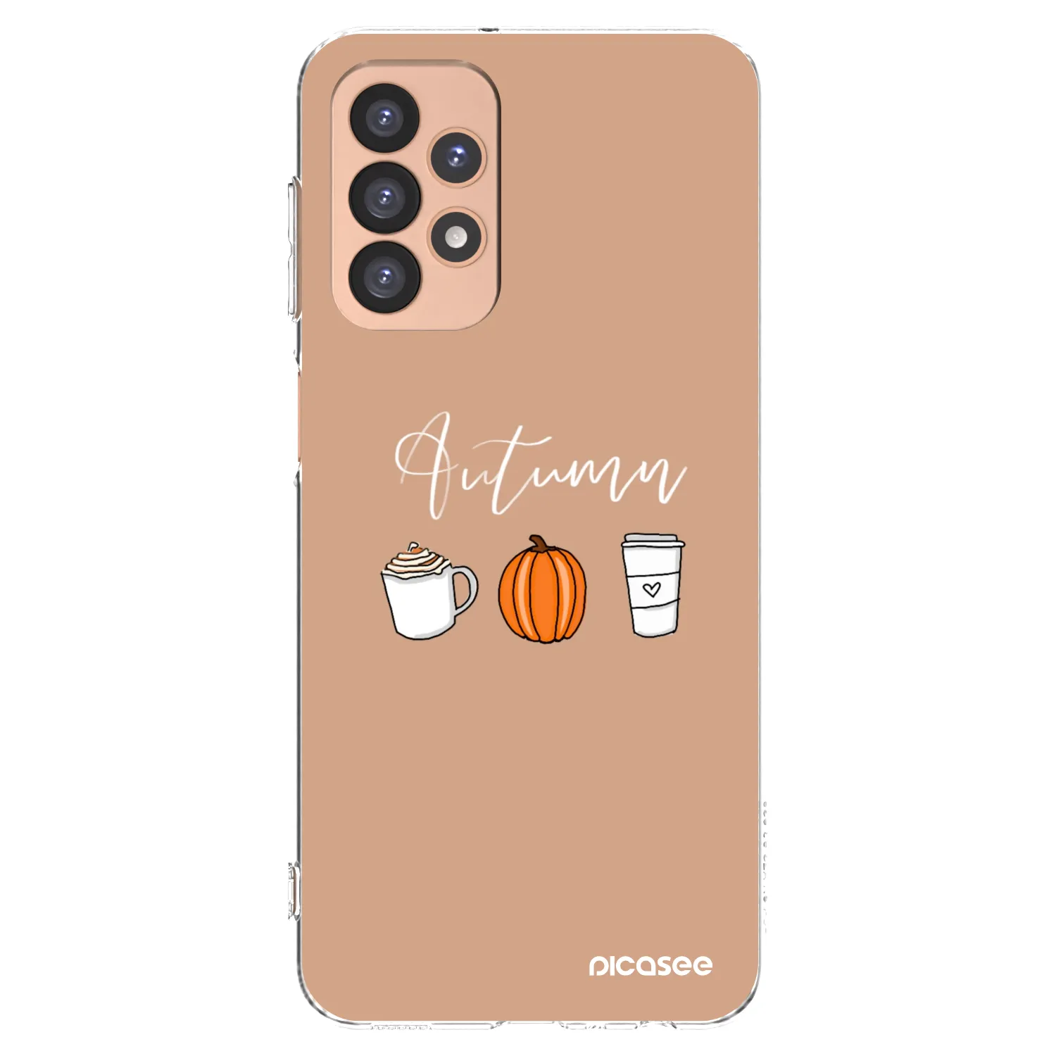 Picasee silikonski prozorni ovitek za Samsung Galaxy A23 A236B 5G - Autumn